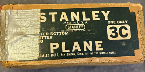 Stanley 3c corrugated - no.,