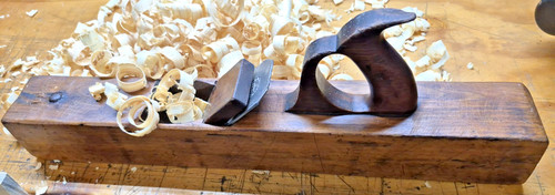 Antique wooden jointer try - antique,