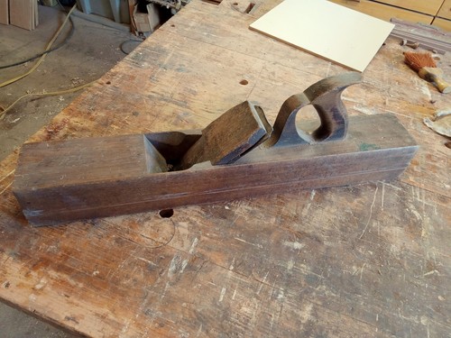 Antique wood body jointer - antique, wood-body