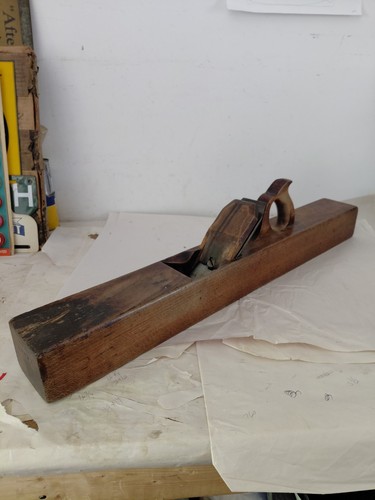 Vintage hand planer jointer - hand,