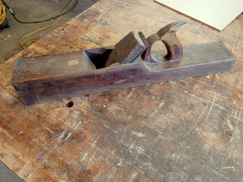 Antique wood body jointer - , wood-body