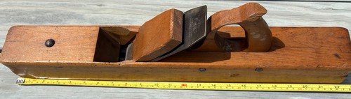 Antique wooden jointer try - wooden, jointer/try